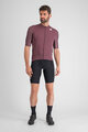 SPORTFUL Cycling short sleeve jersey - SUPERGIARA - bordeaux