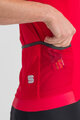 SPORTFUL Cycling short sleeve jersey - SUPERGIARA - red