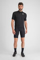 SPORTFUL Cycling short sleeve jersey - GIARA - black