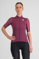 SPORTFUL Cycling short sleeve jersey - SUPERGIARA - bordeaux