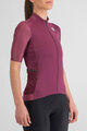 SPORTFUL Cycling short sleeve jersey - SUPERGIARA - bordeaux