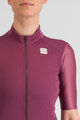 SPORTFUL Cycling short sleeve jersey - SUPERGIARA - bordeaux