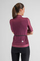 SPORTFUL Cycling short sleeve jersey - SUPERGIARA - bordeaux