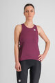 SPORTFUL Cycling sleeveless jersey - SUPERGIARA - bordeaux