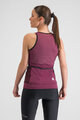 SPORTFUL Cycling sleeveless jersey - SUPERGIARA - bordeaux