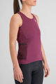 SPORTFUL Cycling sleeveless jersey - SUPERGIARA - bordeaux