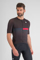 SPORTFUL Cycling short sleeve jersey - BOMBER - black