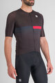 SPORTFUL Cycling short sleeve jersey - BOMBER - black