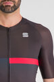 SPORTFUL Cycling short sleeve jersey - BOMBER - black