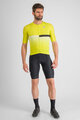 SPORTFUL Cycling short sleeve jersey - BOMBER - yellow