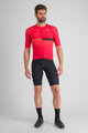 SPORTFUL Cycling short sleeve jersey - BOMBER - pink