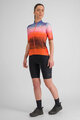 SPORTFUL Cycling short sleeve jersey - FLOW SUPERGIARA - red/blue