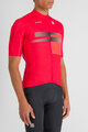 SPORTFUL Cycling short sleeve jersey - GRUPPETTO - pink