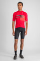 SPORTFUL Cycling short sleeve jersey - GRUPPETTO - pink