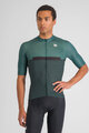 SPORTFUL Cycling short sleeve jersey - PISTA - green