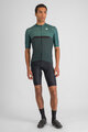 SPORTFUL Cycling short sleeve jersey - PISTA - green