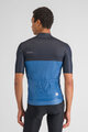 SPORTFUL Cycling short sleeve jersey - PISTA - blue