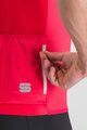 SPORTFUL Cycling short sleeve jersey - SRK - cyclamen