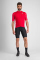 SPORTFUL Cycling short sleeve jersey - SRK - cyclamen