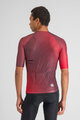 SPORTFUL Cycling short sleeve jersey - LIGHT - bordeaux