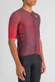 SPORTFUL Cycling short sleeve jersey - LIGHT - bordeaux