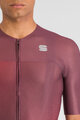 SPORTFUL Cycling short sleeve jersey - LIGHT - bordeaux