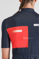 SPORTFUL Cycling short sleeve jersey - GRUPPETTO - blue/red