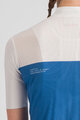 SPORTFUL Cycling short sleeve jersey - PISTA - white/blue