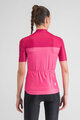 SPORTFUL Cycling short sleeve jersey - PISTA - pink