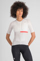 SPORTFUL Cycling short sleeve jersey - BOMBER - white