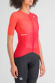 SPORTFUL Cycling short sleeve jersey - LIGHT - red