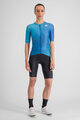 SPORTFUL Cycling short sleeve jersey - LIGHT - blue