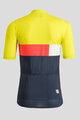 SPORTFUL Cycling short sleeve jersey - SNAP KID - yellow/multicolour