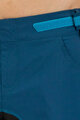 KARPOS Cycling shorts without bib - BALLISTIC EVO - blue/green