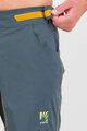 KARPOS Cycling shorts without bib - BALLISTIC EVO - blue/grey