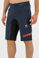 KARPOS Cycling shorts without bib - BALLISTIC EVO - blue