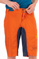 KARPOS Cycling shorts without bib - BALLISTIC EVO - orange