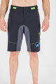 Cycling shorts without bib - BALLISTIC EVO - black