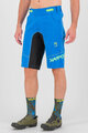 KARPOS Cycling shorts without bib - BALLISTIC EVO - light blue