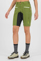 KARPOS Cycling shorts without bib - BALLISTIC EVO - green