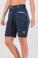 KARPOS Cycling shorts without bib - BALLISTIC EVO - blue