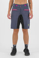 KARPOS Cycling shorts without bib - BALLISTIC EVO - grey