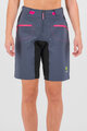 KARPOS Cycling shorts without bib - BALLISTIC EVO - grey