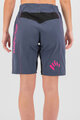 KARPOS Cycling shorts without bib - BALLISTIC EVO - grey