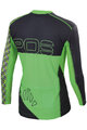 KARPOS Cycling summer long sleeve jersey - JUMP - green/grey