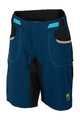 KARPOS Cycling shorts without bib - ADVENTURE - blue