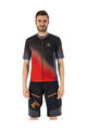 KARPOS Cycling short sleeve jersey - JUMP - red/black