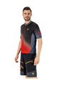 KARPOS Cycling short sleeve jersey - JUMP - red/black