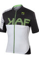 KARPOS Cycling short sleeve jersey - JUMP - white/black