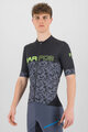 KARPOS Cycling short sleeve jersey - JUMP - grey/black